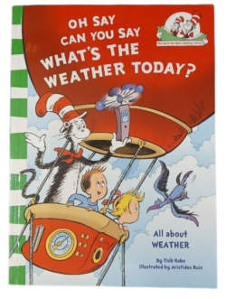 Oh Say Can You Say What’s the Weather Today?