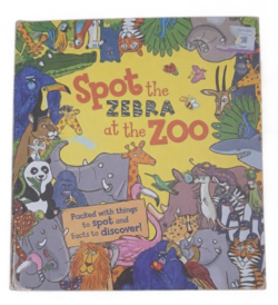 Spot the Zebra at the Zoo