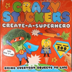 Crazy Stickers: Create-A-Superhero