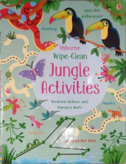 Usborne Wipe-Clean Jungle Activities