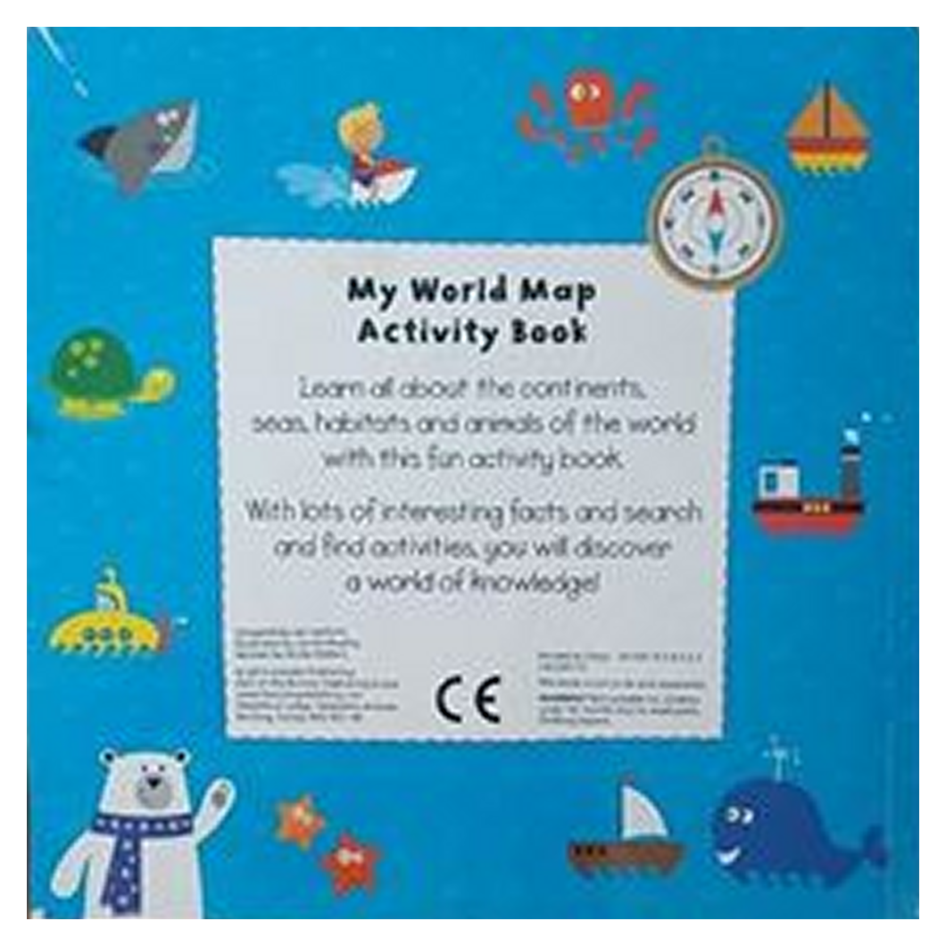 My World Map Activity Book - Image 2