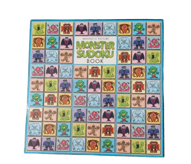MAGNETIC PICTURE MONSTER SUDOKU BOOK