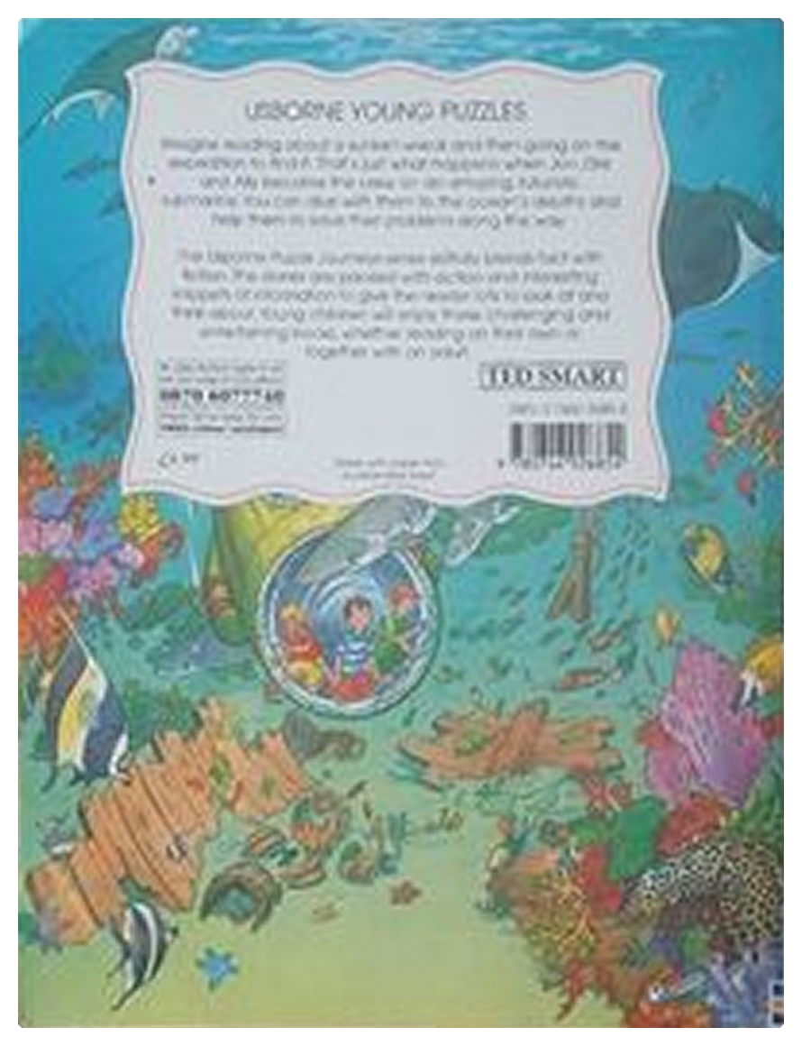 USBORNE YOUNG PUZZLES — PUZZLE JOURNEY UNDER THE SEA - Image 2