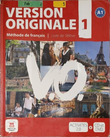 Version Originale 1 — Livre de l’élève